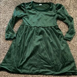Elegant Green Kids Dress